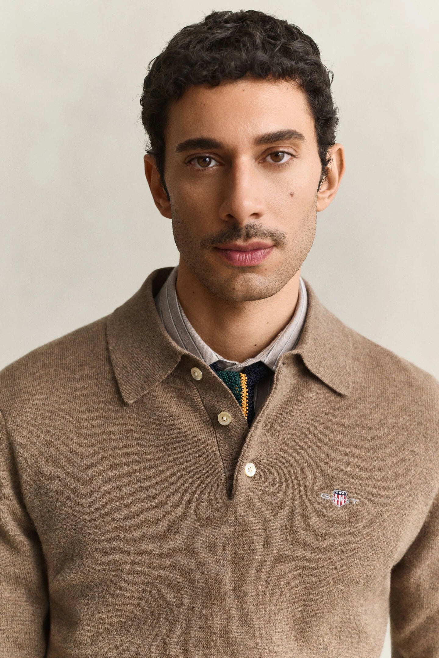 GANT Lambswool Polo Jumper