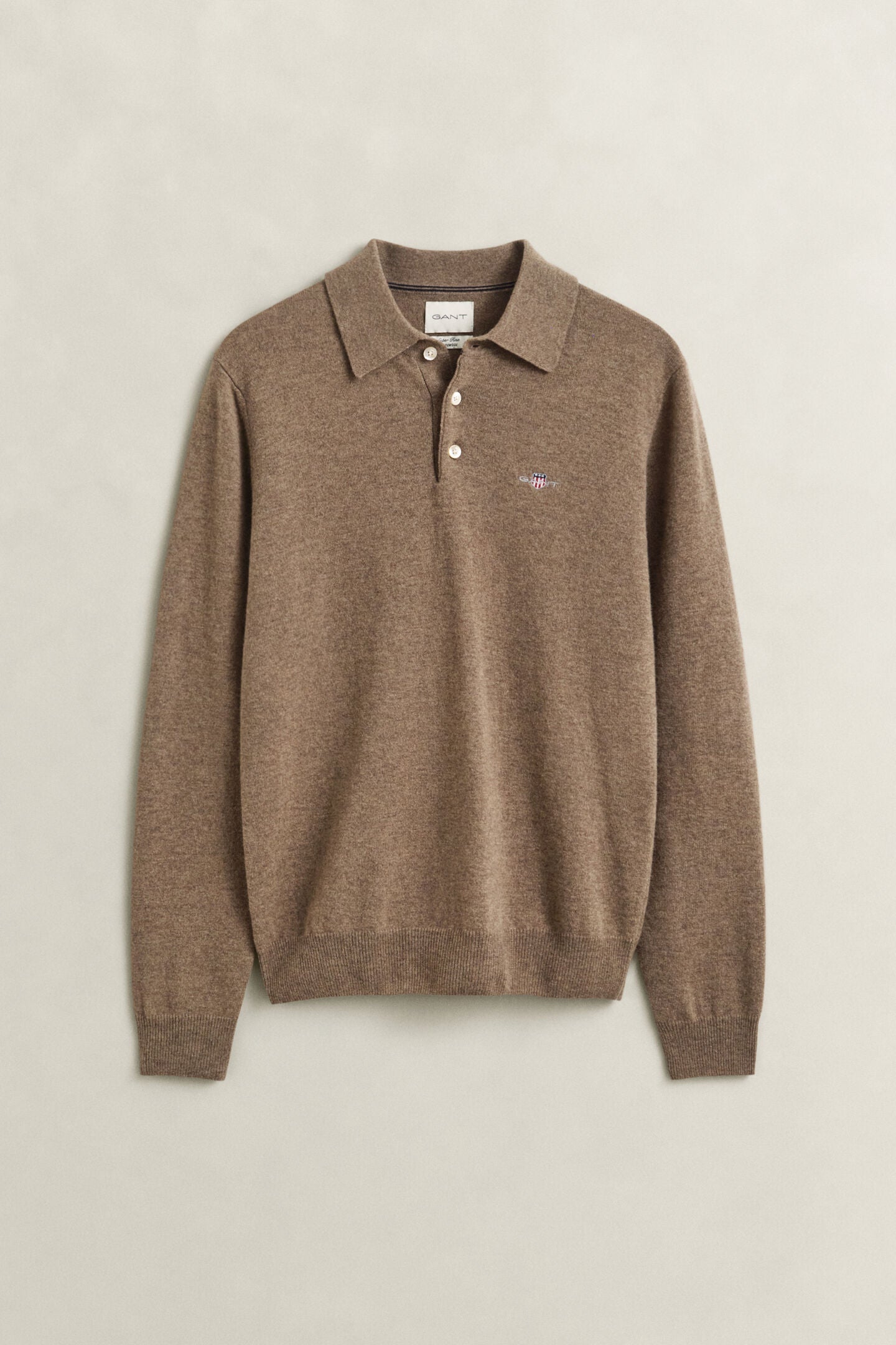 GANT Lambswool Polo Jumper