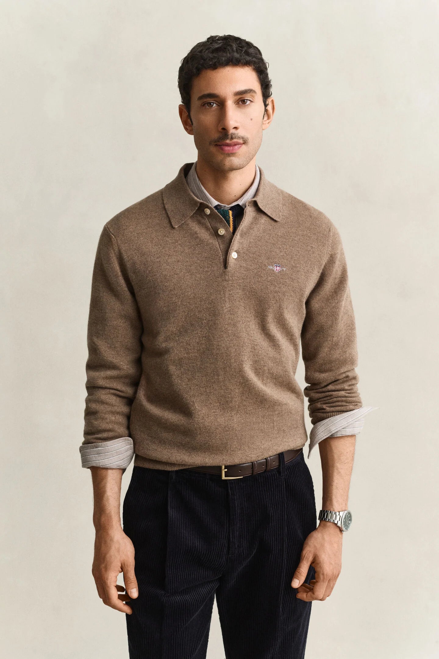 GANT Lambswool Polo Jumper