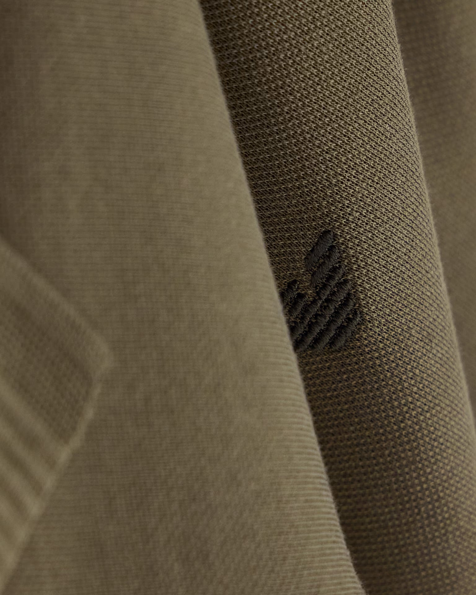 Emporio Armani Piqué Zip  Polo Shirt