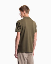 Emporio Armani Piqué Zip  Polo Shirt