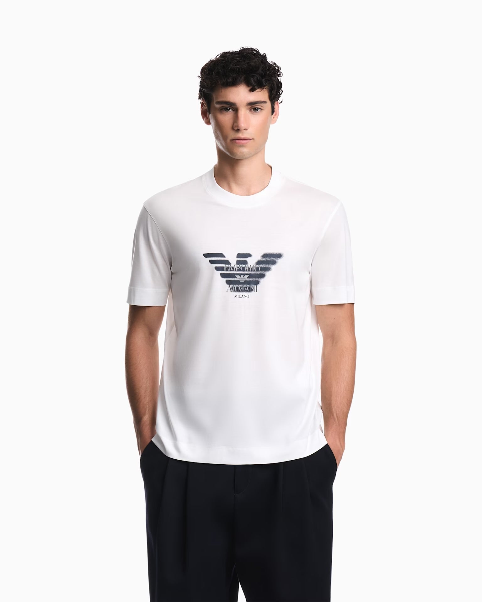Emporio Armani Graffiti Eagle T-Shirt