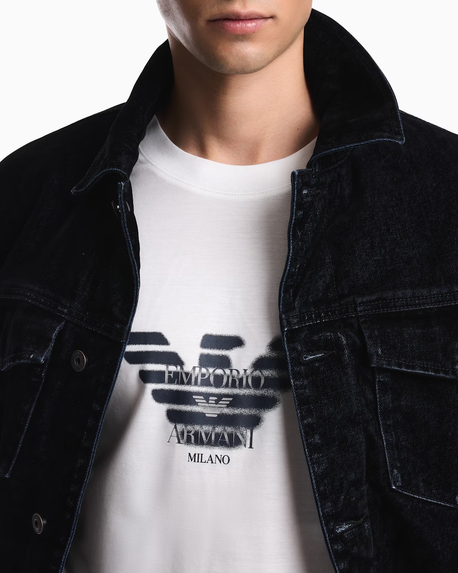 Emporio Armani Graffiti Eagle T-Shirt