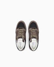 Emporio Armani  Leather Trainer
