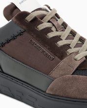Emporio Armani  Leather Trainer