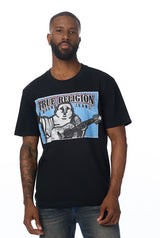 True Religion Stitched Block Buddha T-Shirt