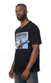 True Religion Stitched Block Buddha T-Shirt