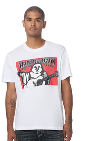 True Religion Stitched Block Buddha T-Shirt