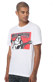 True Religion Stitched Block Buddha T-Shirt