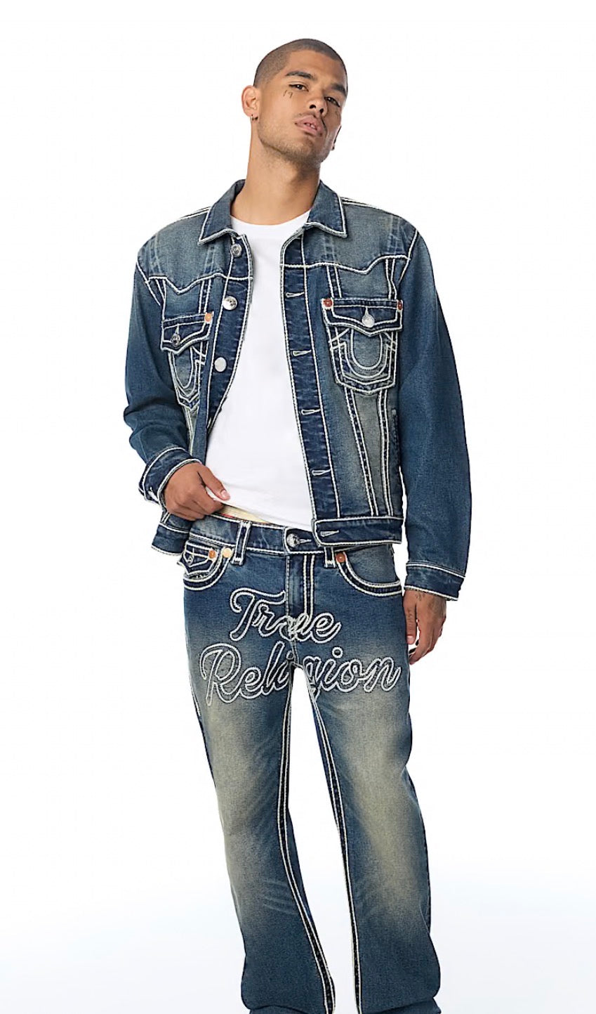 True Religion Ricky Rope Stitch Jeans