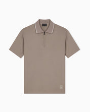 Emporio Armani Zip Polo Shirt