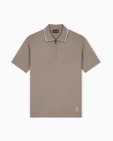 Emporio Armani Zip Polo Shirt