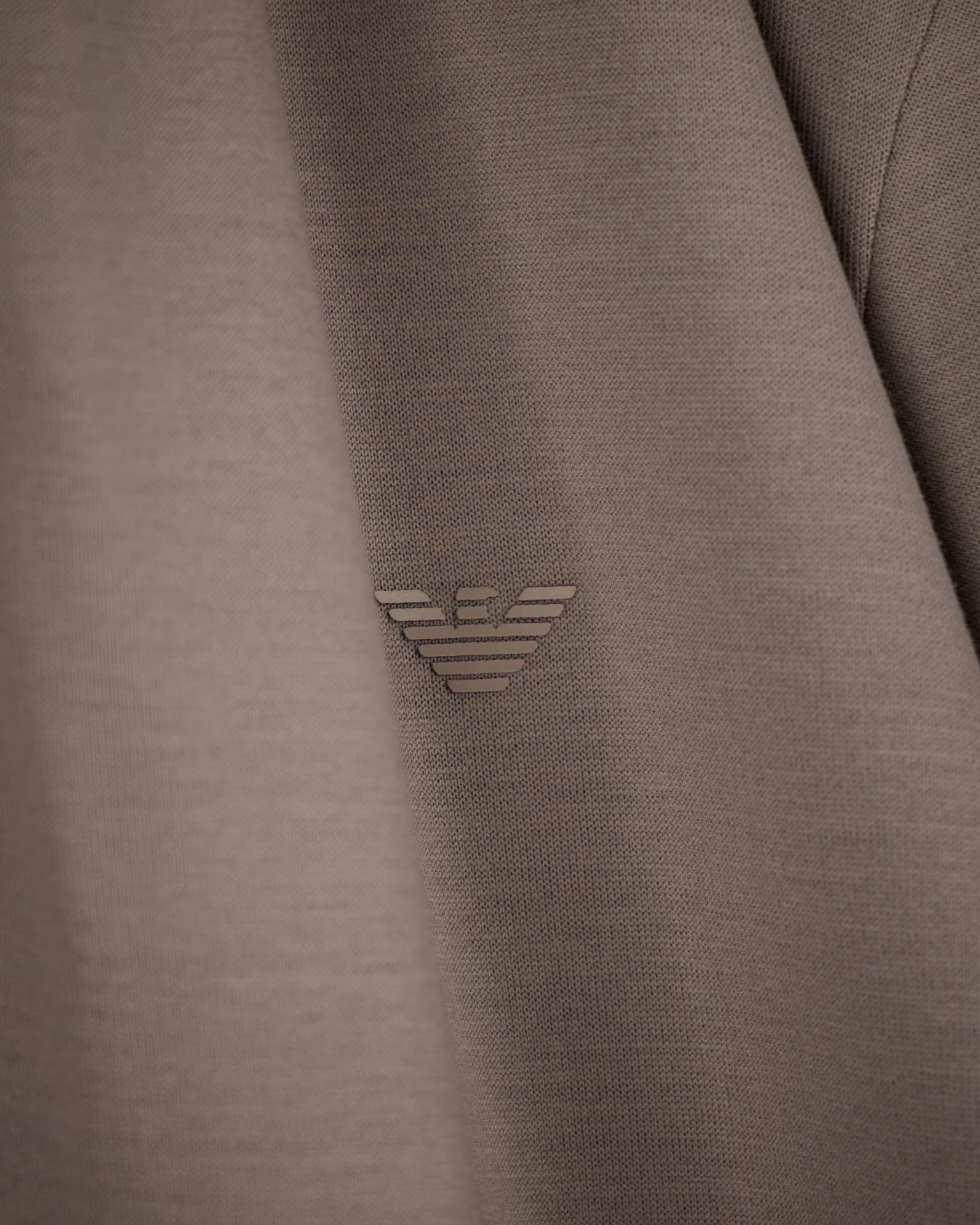 Emporio Armani Zip Polo Shirt