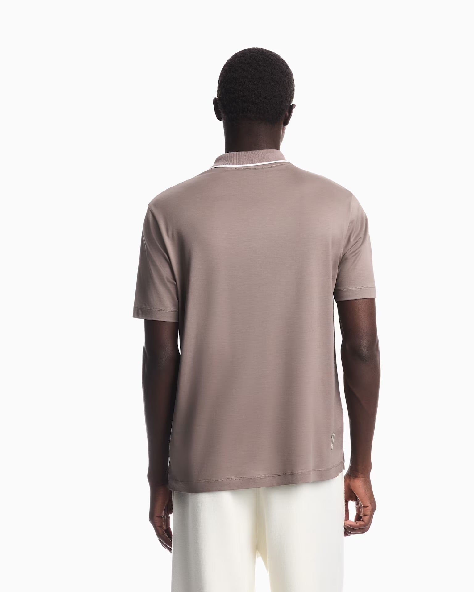 Emporio Armani Zip Polo Shirt