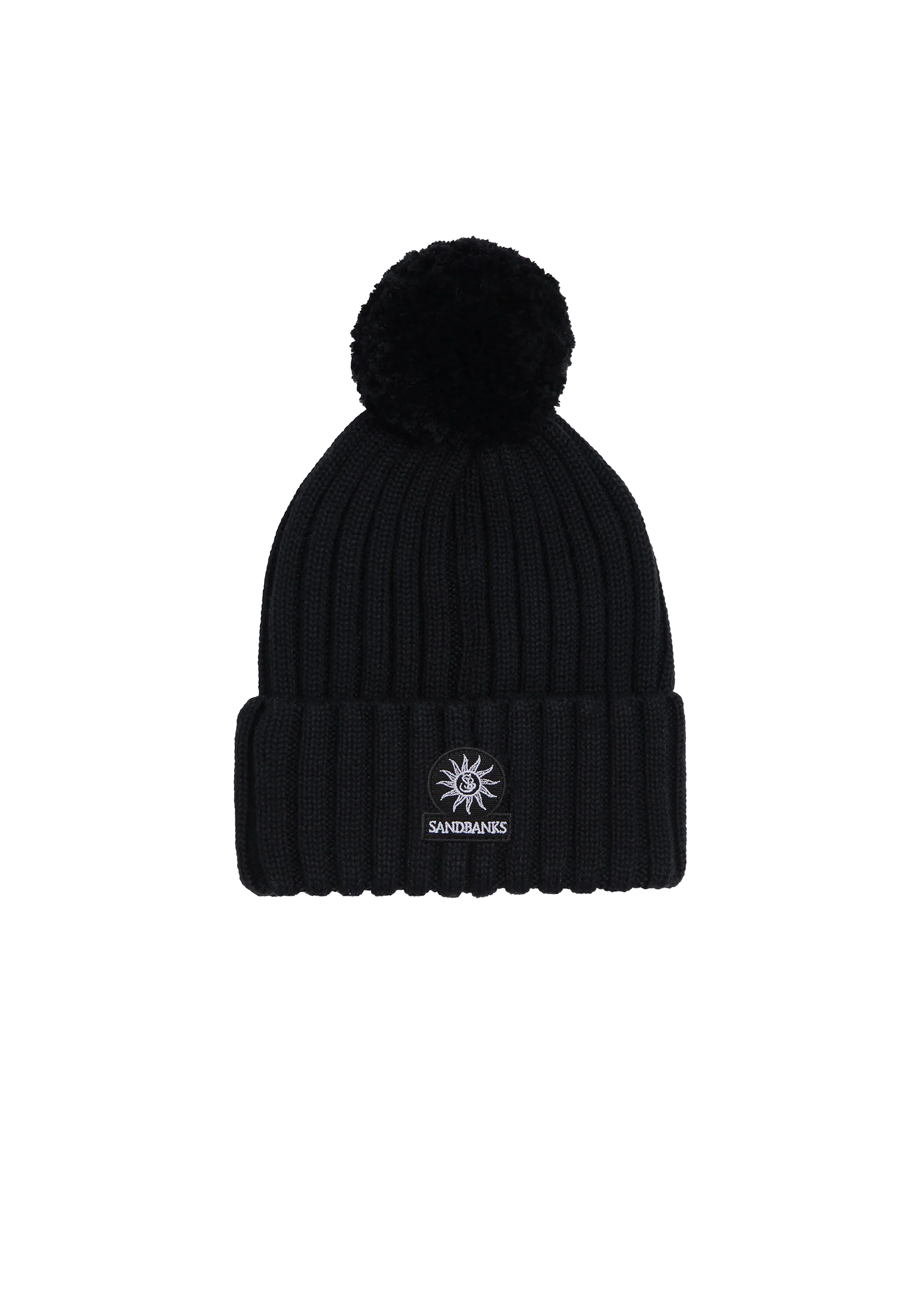 Sandbanks Women's Pompom Merino Wool Beanie