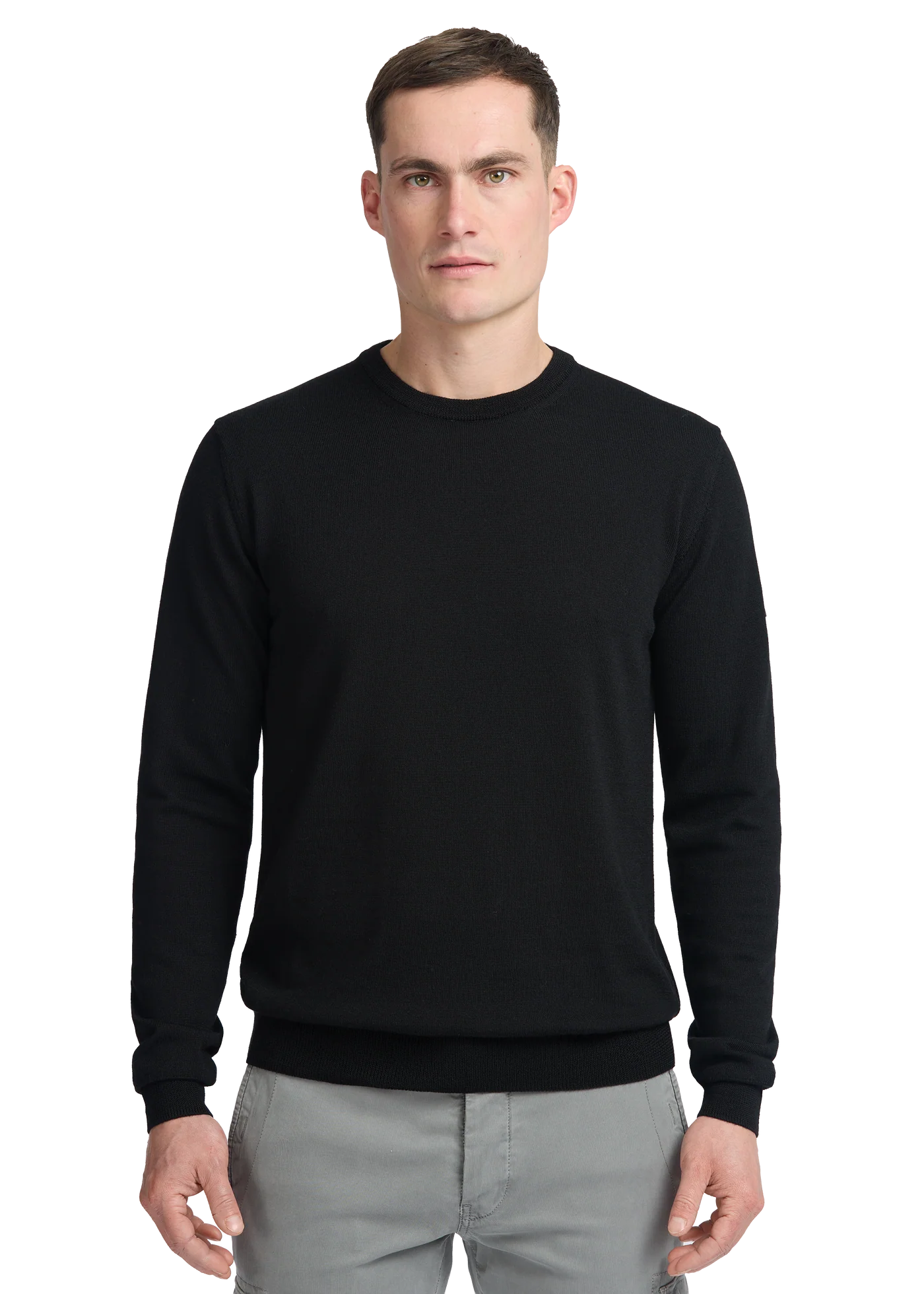 Sandbanks Merino Wool Crew Neck Jumper